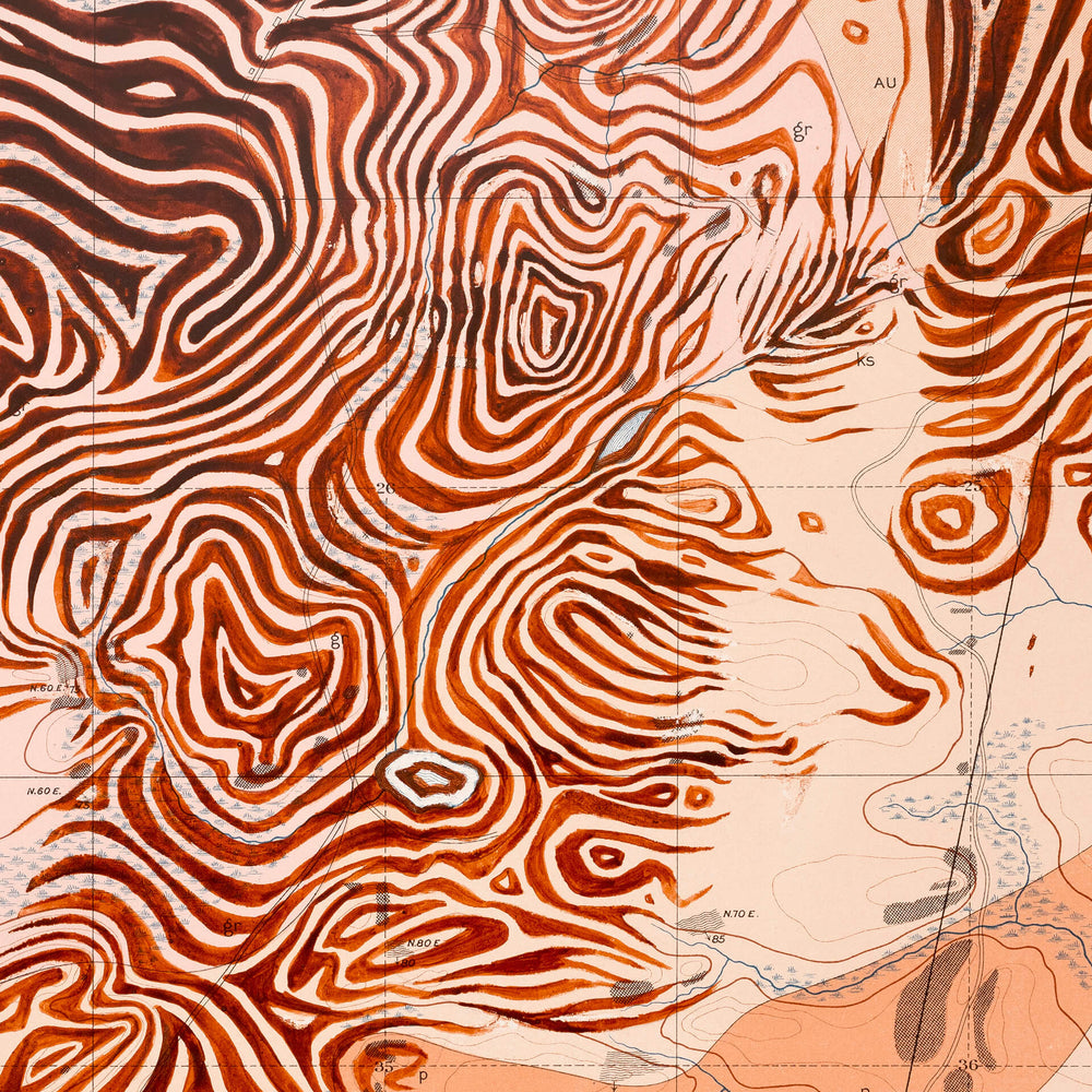 Limited edition drawing on lignin-free Ed Fairburn | "Northern Michigan" paper.