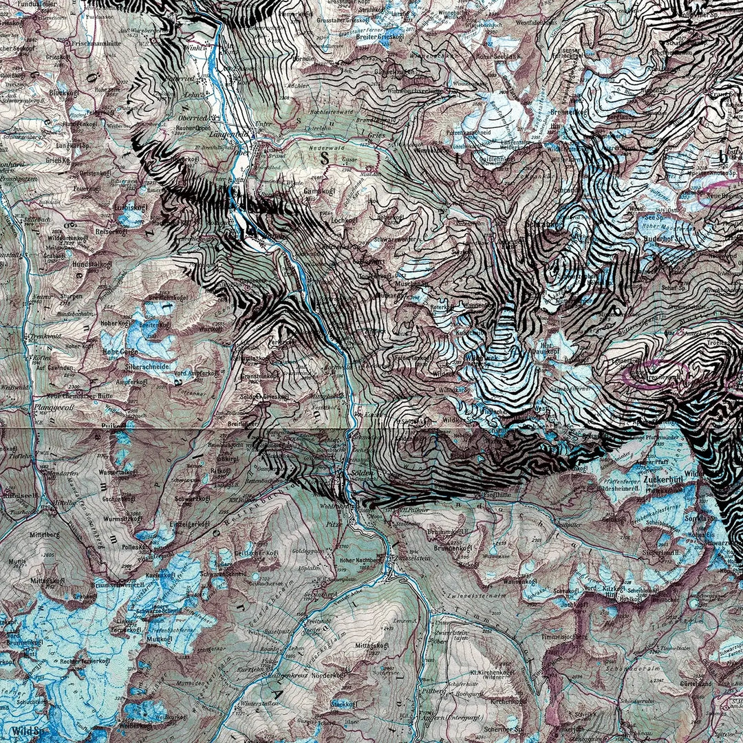 An "Innsbruck" map with Ed Fairburn's face on it.