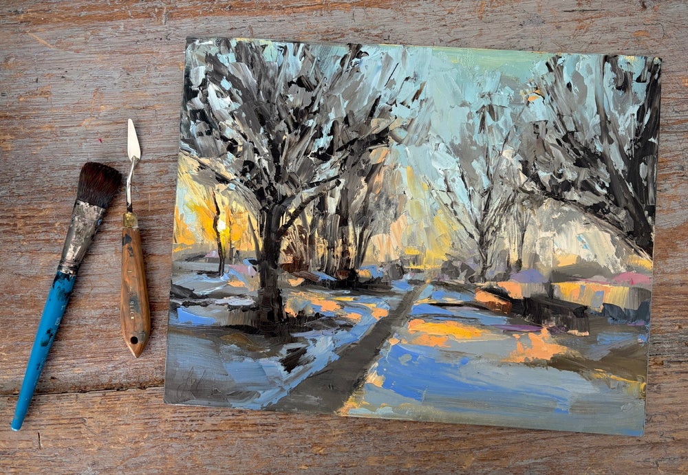 7:37am by Leigh Ann Van Fossan - Abend Gallery - Leigh Ann Van Fossan