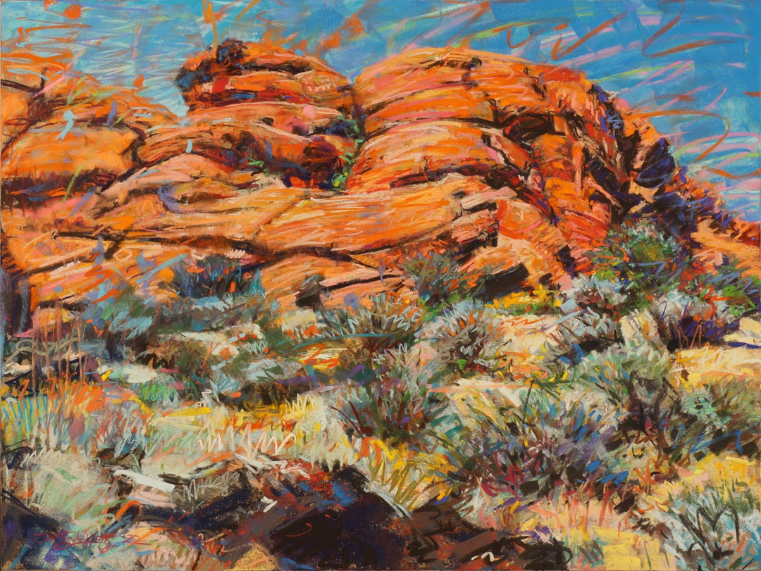 Ancient Orange by Jeff Slemons - Abend Gallery - Jeff Slemons