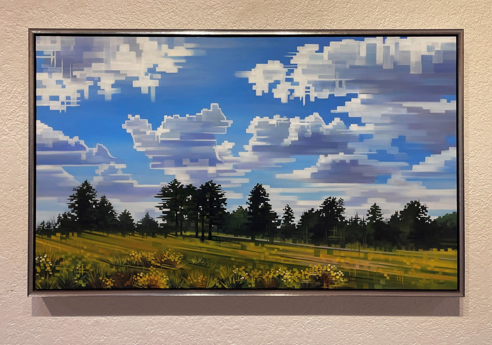 As the Clouds Roll By by Michelle Condrat - Abend Gallery - Michelle Condrat