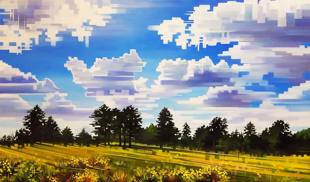 As the Clouds Roll By by Michelle Condrat - Abend Gallery - Michelle Condrat