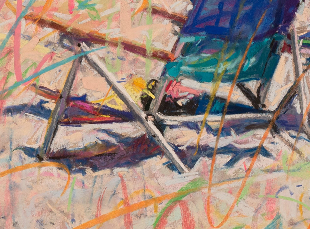 Beach Chair Duet by Jeff Slemons - Abend Gallery - Jeff Slemons