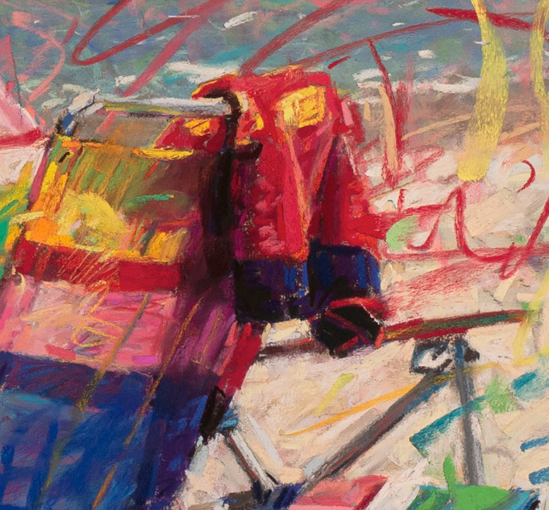 Beach Chair Duet by Jeff Slemons - Abend Gallery - Jeff Slemons