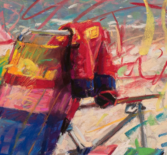 Beach Chair Duet by Jeff Slemons - Abend Gallery - Jeff Slemons