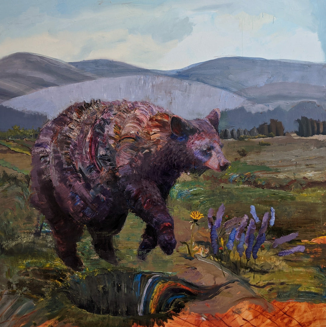 Bear I Am Afraid Of by Caitlin Hurd - Abend Gallery - Caitlin Hurd