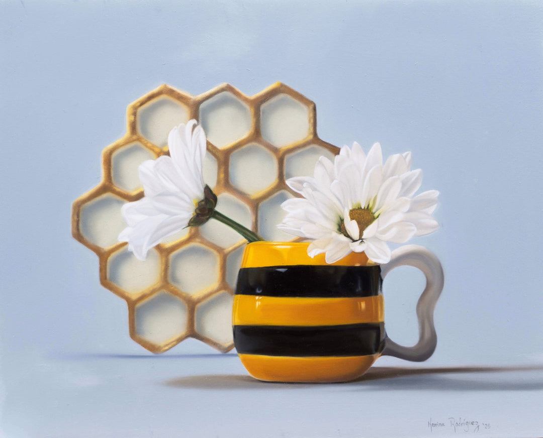 Blooming Days by Karina Rodríguez - Abend Gallery - Karina Rodríguez