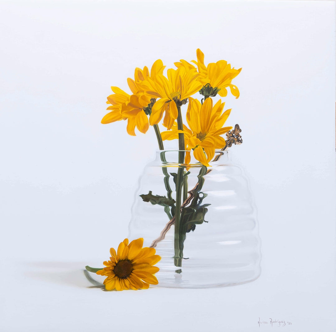 Blooming Days II by Karina Rodríguez - Abend Gallery - Karina Rodríguez