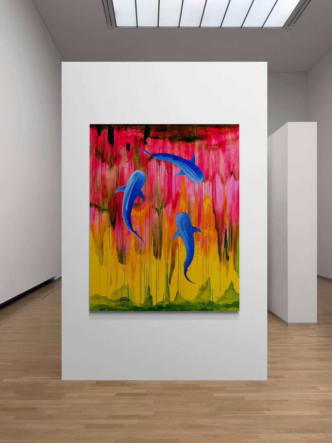 Blue Shiver by Robin Hextrum - Abend Gallery - Robin Hextrum