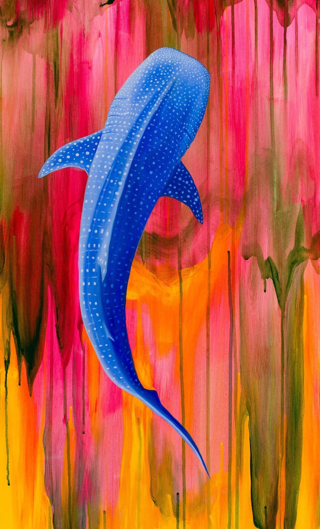 Blue Shiver by Robin Hextrum - Abend Gallery - Robin Hextrum