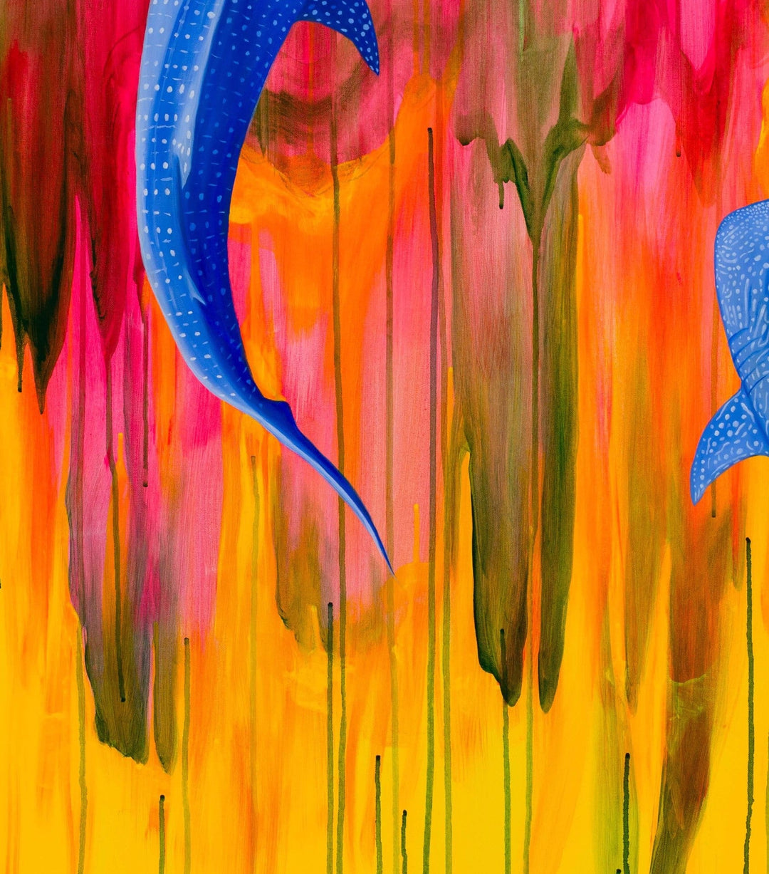 Blue Shiver by Robin Hextrum - Abend Gallery - Robin Hextrum