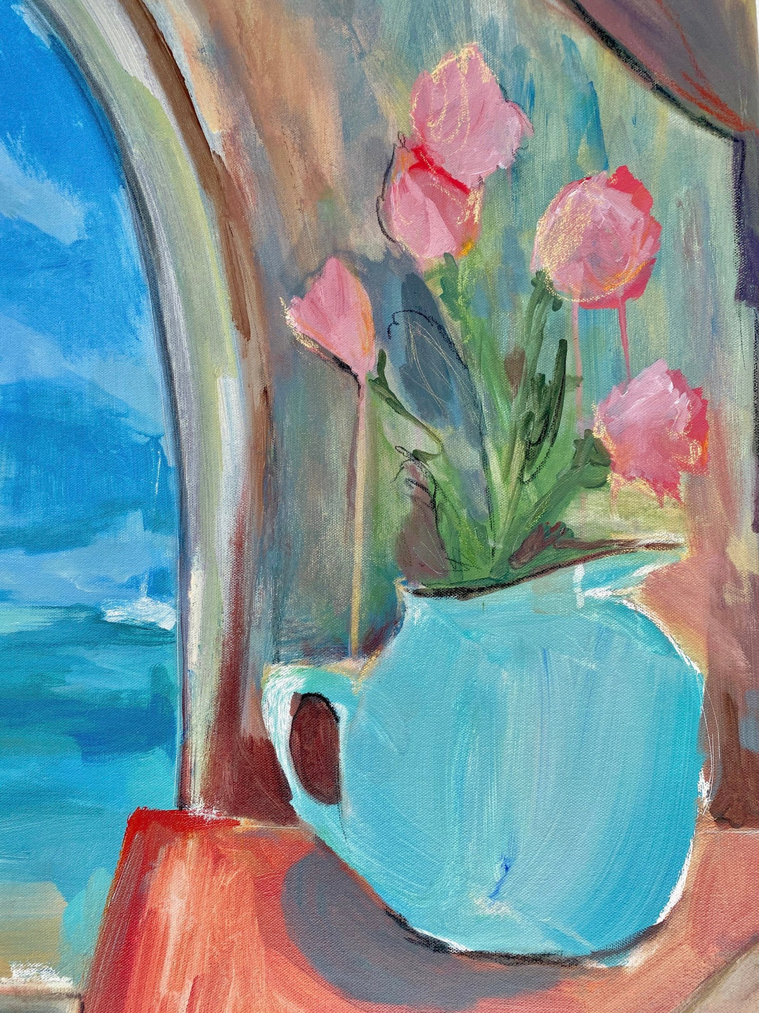 Breathe in the Warm Salty Air by Leigh Ann Van Fossan - Abend Gallery - Leigh Ann Van Fossan