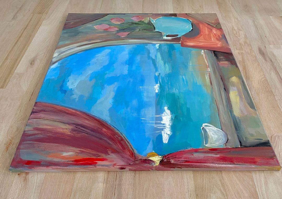 Breathe in the Warm Salty Air by Leigh Ann Van Fossan - Abend Gallery - Leigh Ann Van Fossan