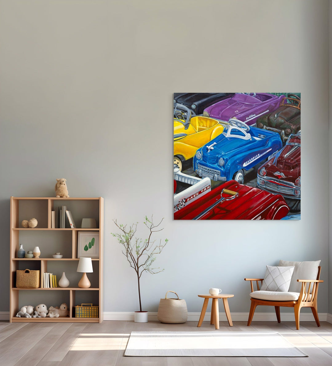 Bumper to Bumper by Shan Fannin - Abend Gallery - Shan Fannin