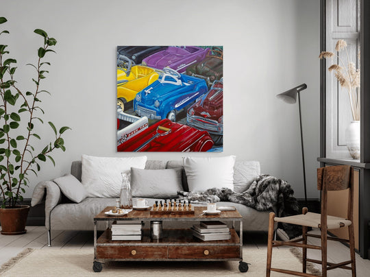 Bumper to Bumper by Shan Fannin - Abend Gallery - Shan Fannin