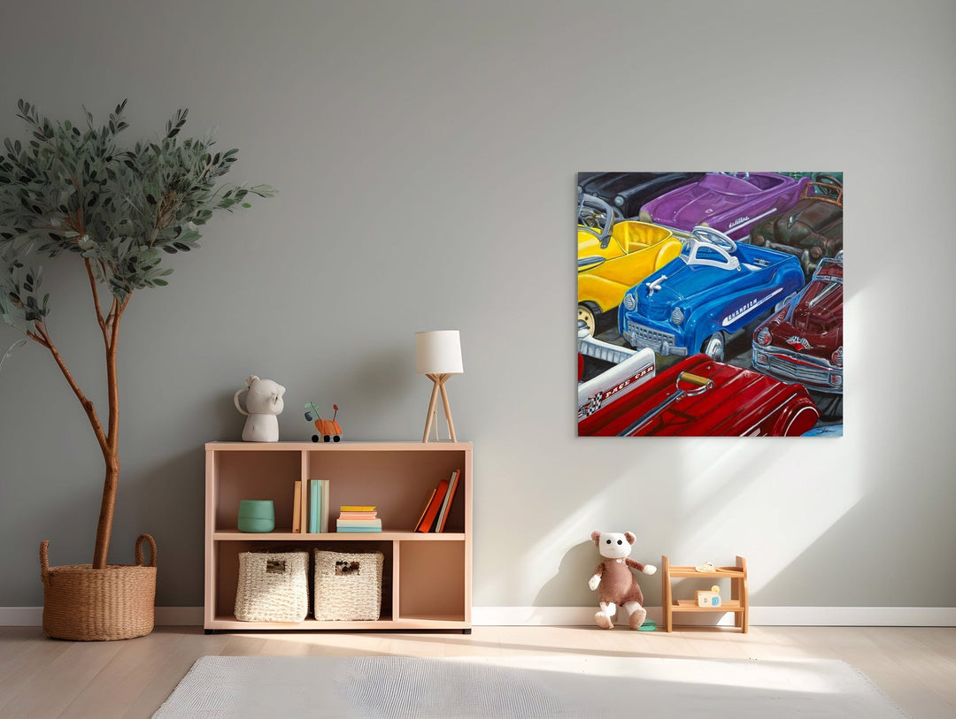 Bumper to Bumper by Shan Fannin - Abend Gallery - Shan Fannin