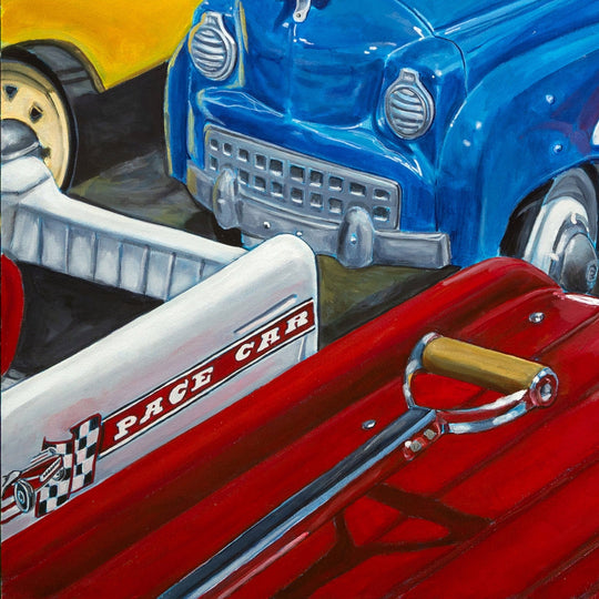Bumper to Bumper by Shan Fannin - Abend Gallery - Shan Fannin