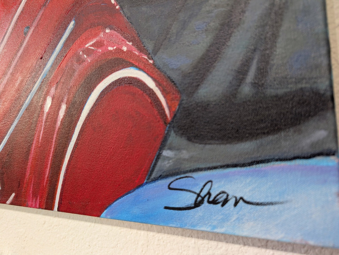 Bumper to Bumper by Shan Fannin - Abend Gallery - Shan Fannin