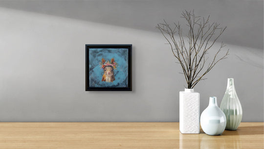 Butch (Floriferous Squirrel) by Carrie Goller - Abend Gallery - Carrie Goller