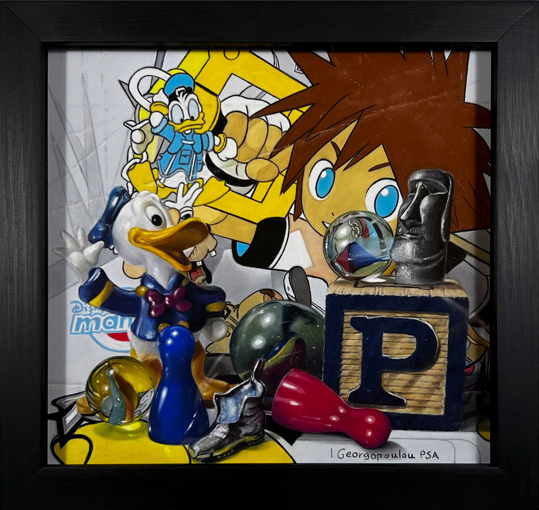 Cherished Playthings I by Irene Georgopoulou - Abend Gallery - Irene Georgopoulou