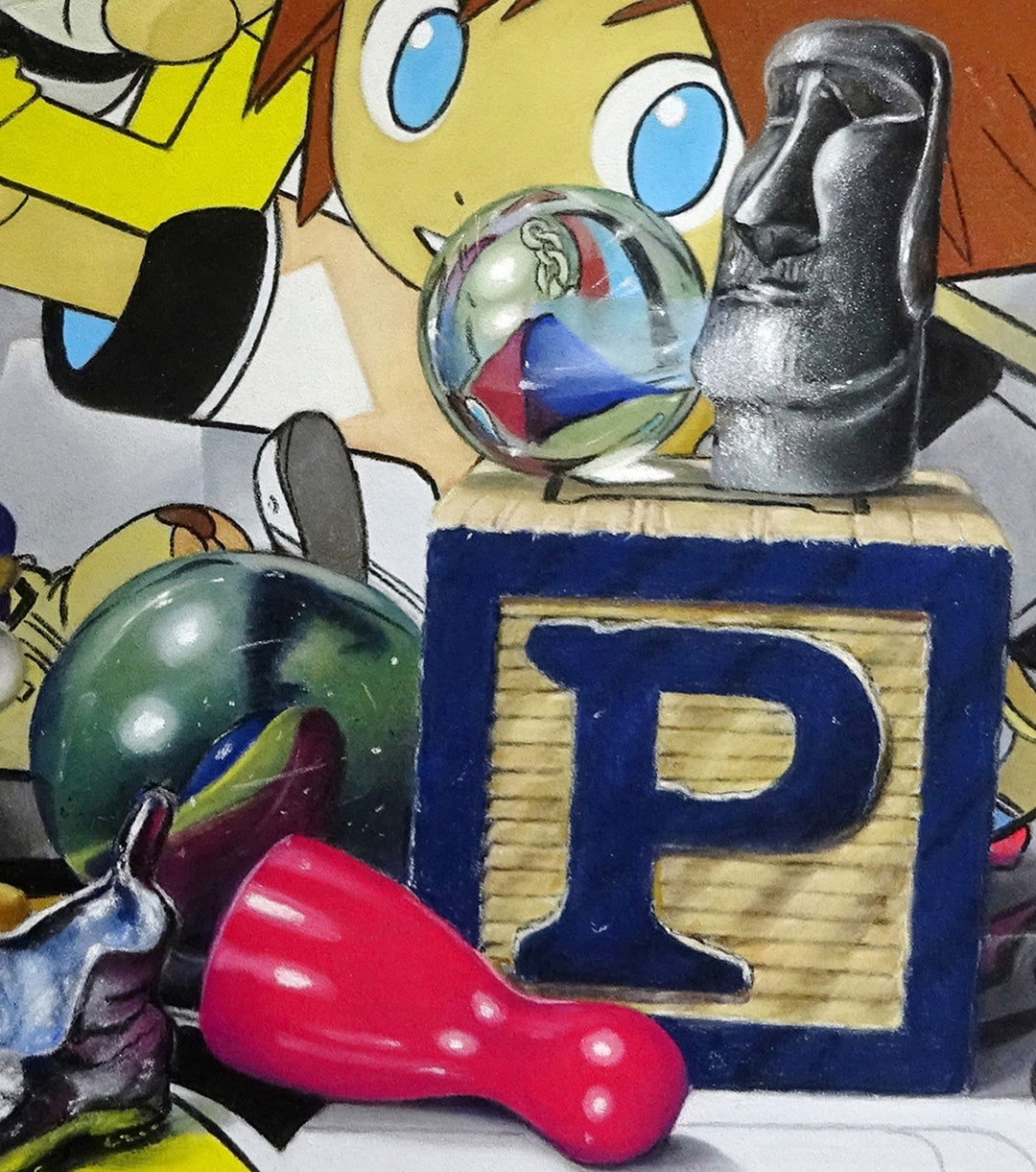 Cherished Playthings I by Irene Georgopoulou - Abend Gallery - Irene Georgopoulou
