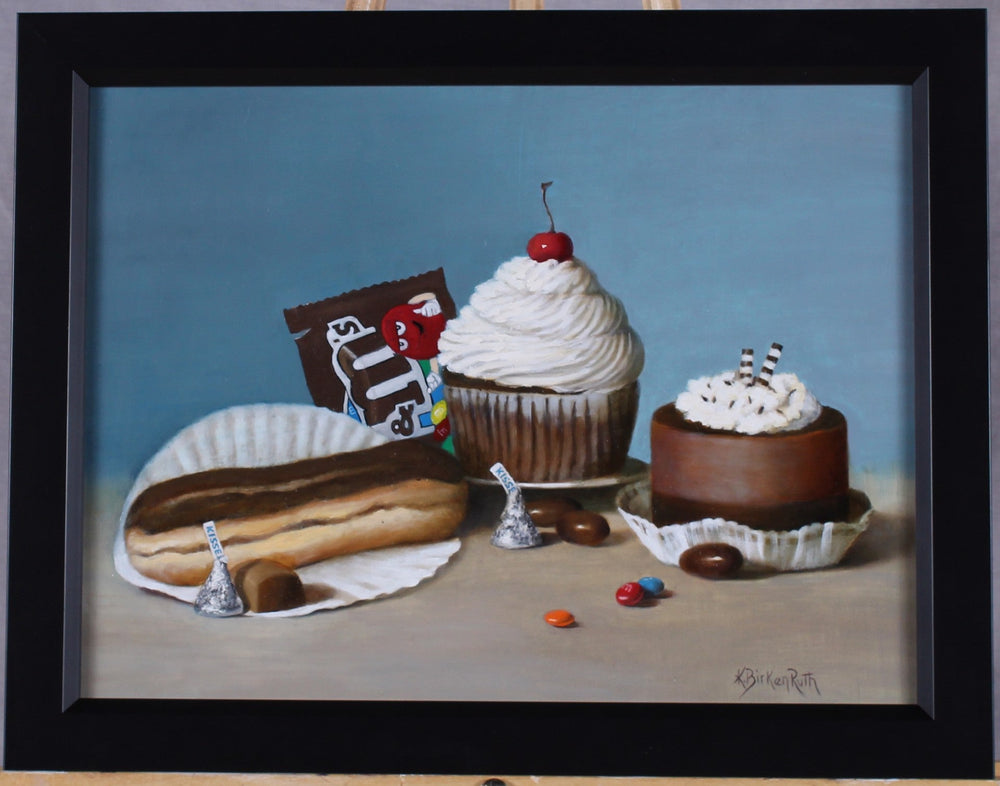 Chocolate Choices by Kelly Birkenruth - Abend Gallery - Kelly Birkenruth