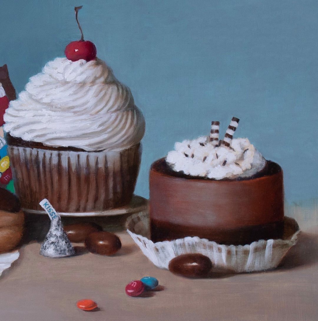 Chocolate Choices by Kelly Birkenruth - Abend Gallery - Kelly Birkenruth