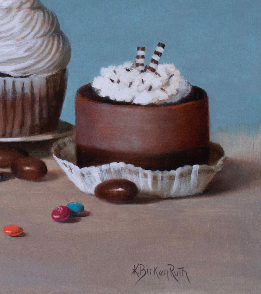 Chocolate Choices by Kelly Birkenruth - Abend Gallery - Kelly Birkenruth
