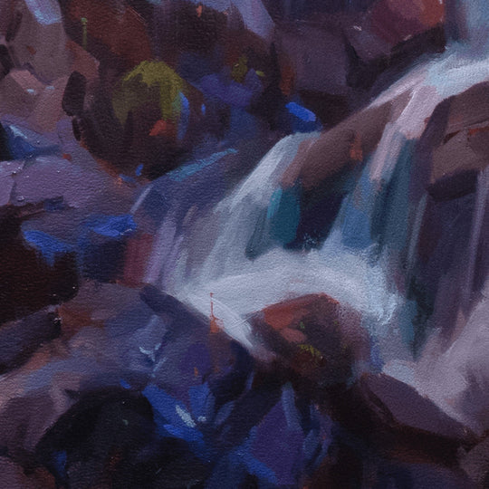 Couloir Indigo by Judd Mercer - Abend Gallery - Judd Mercer
