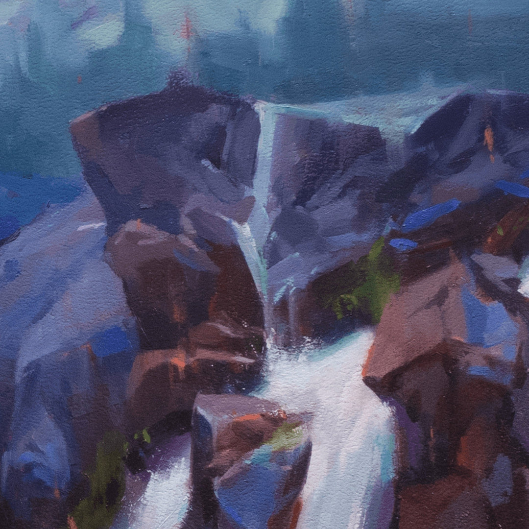 Couloir Indigo by Judd Mercer - Abend Gallery - Judd Mercer