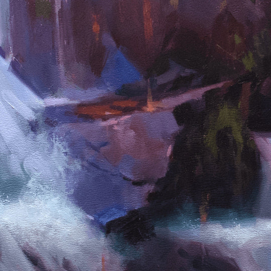 Couloir Indigo by Judd Mercer - Abend Gallery - Judd Mercer