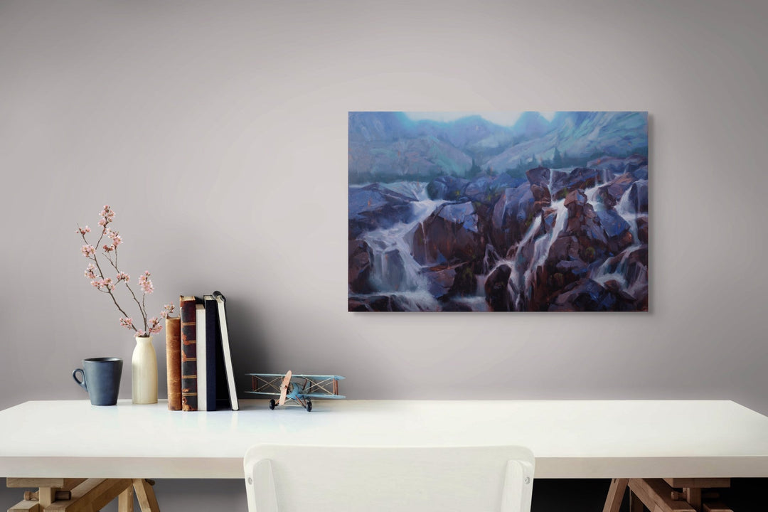 Couloir Indigo by Judd Mercer - Abend Gallery - Judd Mercer
