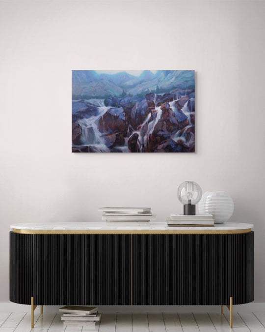 Couloir Indigo by Judd Mercer - Abend Gallery - Judd Mercer