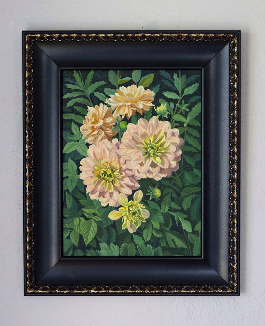 Dahlias in Bloom by Robin Hextrum - Abend Gallery - Robin Hextrum
