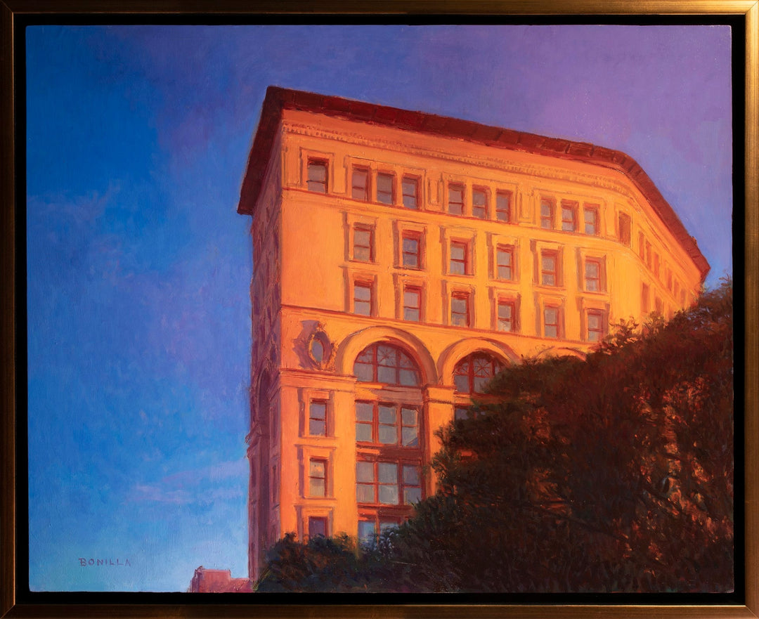 Downtown Run by Raymond Bonilla - Abend Gallery - Raymond Bonilla