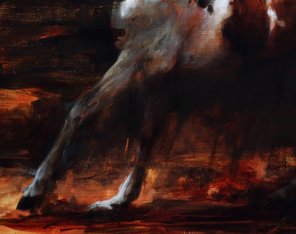 Dust Storm by Morgan Cameron - Abend Gallery - Morgan Cameron