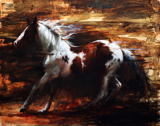 Dust Storm by Morgan Cameron - Abend Gallery - Morgan Cameron