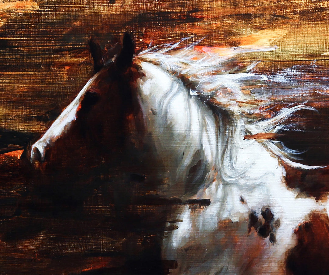 Dust Storm by Morgan Cameron - Abend Gallery - Morgan Cameron