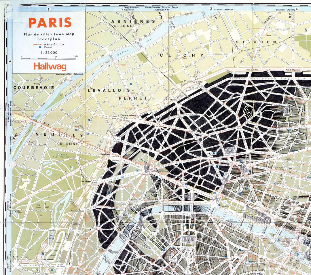Ed Fairburn | "Paris" (Artist Proof) - Abend Gallery - Ed Fairburn