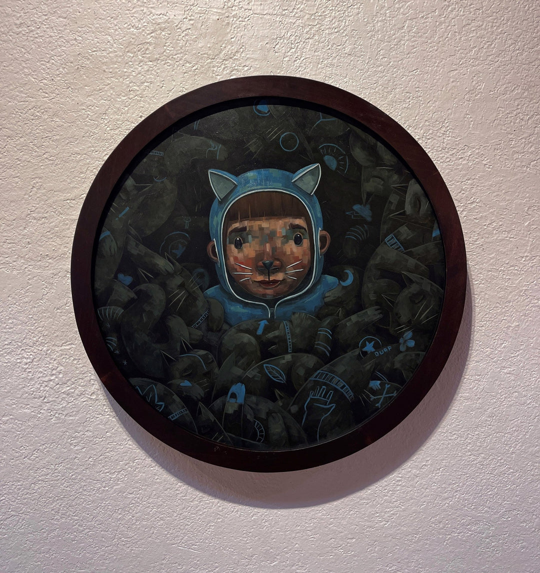 Ethan in the Purr by Nathan Durfee - Abend Gallery - Nathan Durfee