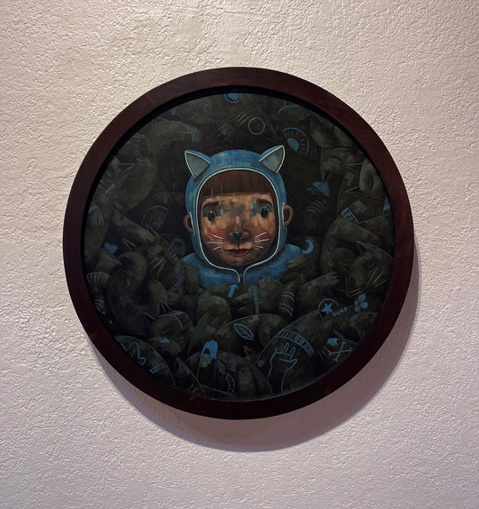 Ethan in the Purr by Nathan Durfee - Abend Gallery - Nathan Durfee