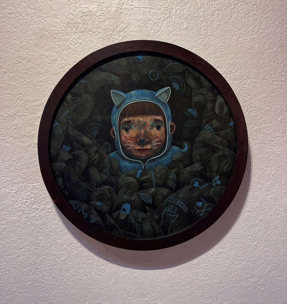 Ethan in the Purr by Nathan Durfee - Abend Gallery - Nathan Durfee