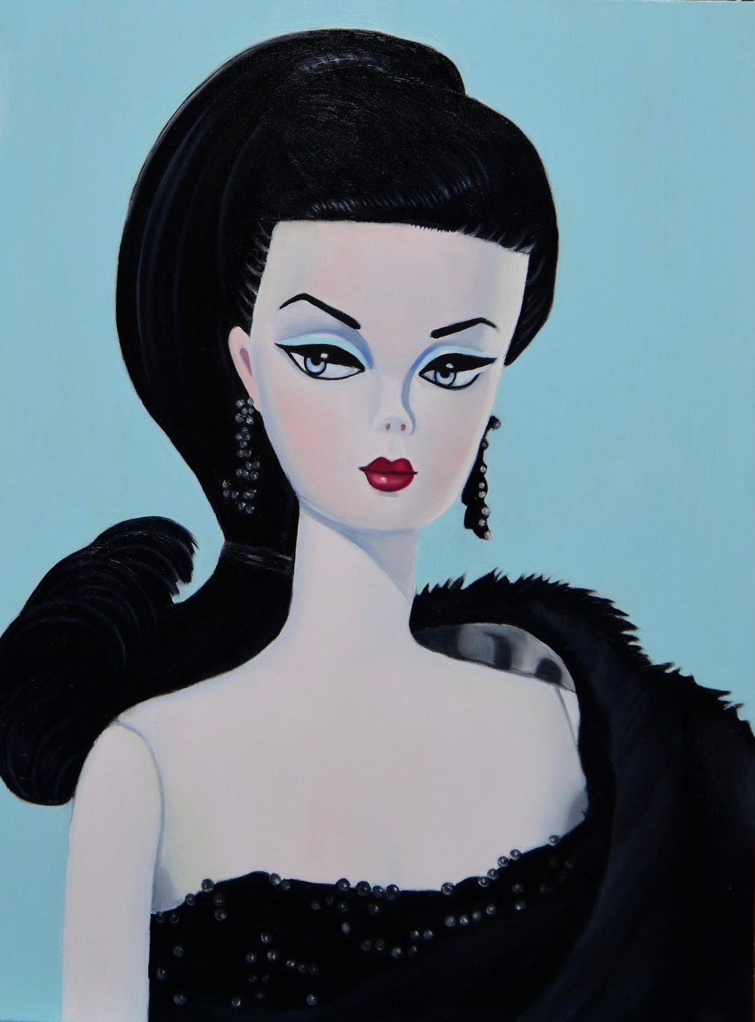 Evening in Black by Suzy Smith - Abend Gallery - Suzy Smith