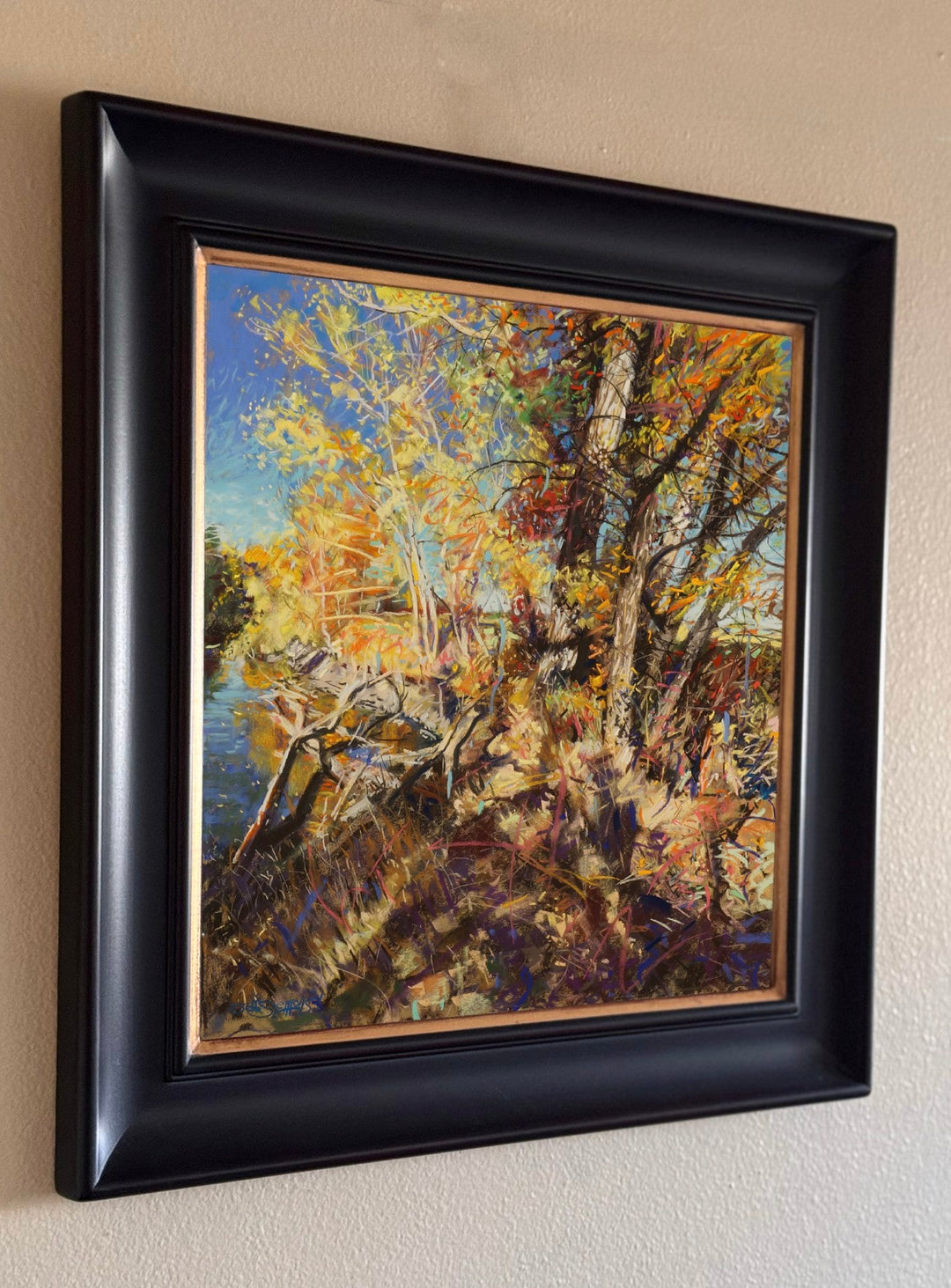 Fall Afternoon on the Poudre by Jeff Slemons - Abend Gallery - Jeff Slemons