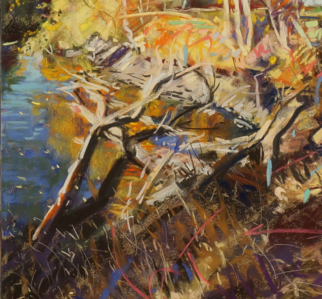Fall Afternoon on the Poudre by Jeff Slemons - Abend Gallery - Jeff Slemons