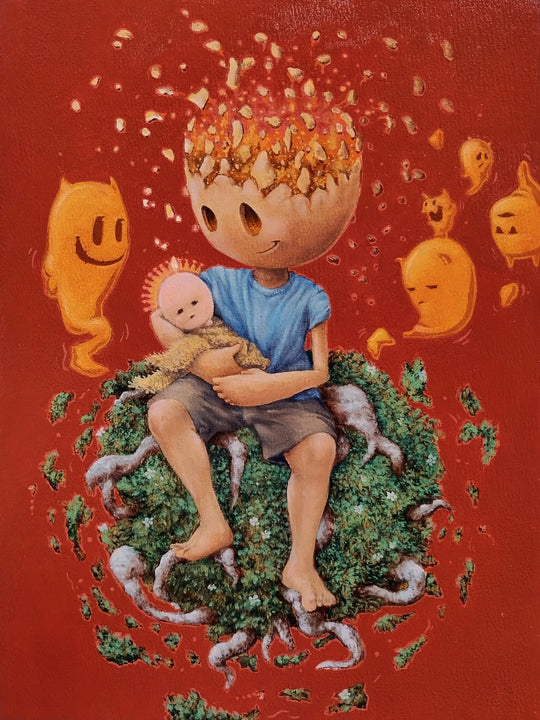 Fatherhood by 3rd Version (Ben Patterson) - Abend Gallery - 3rd Version (Ben Patterson)