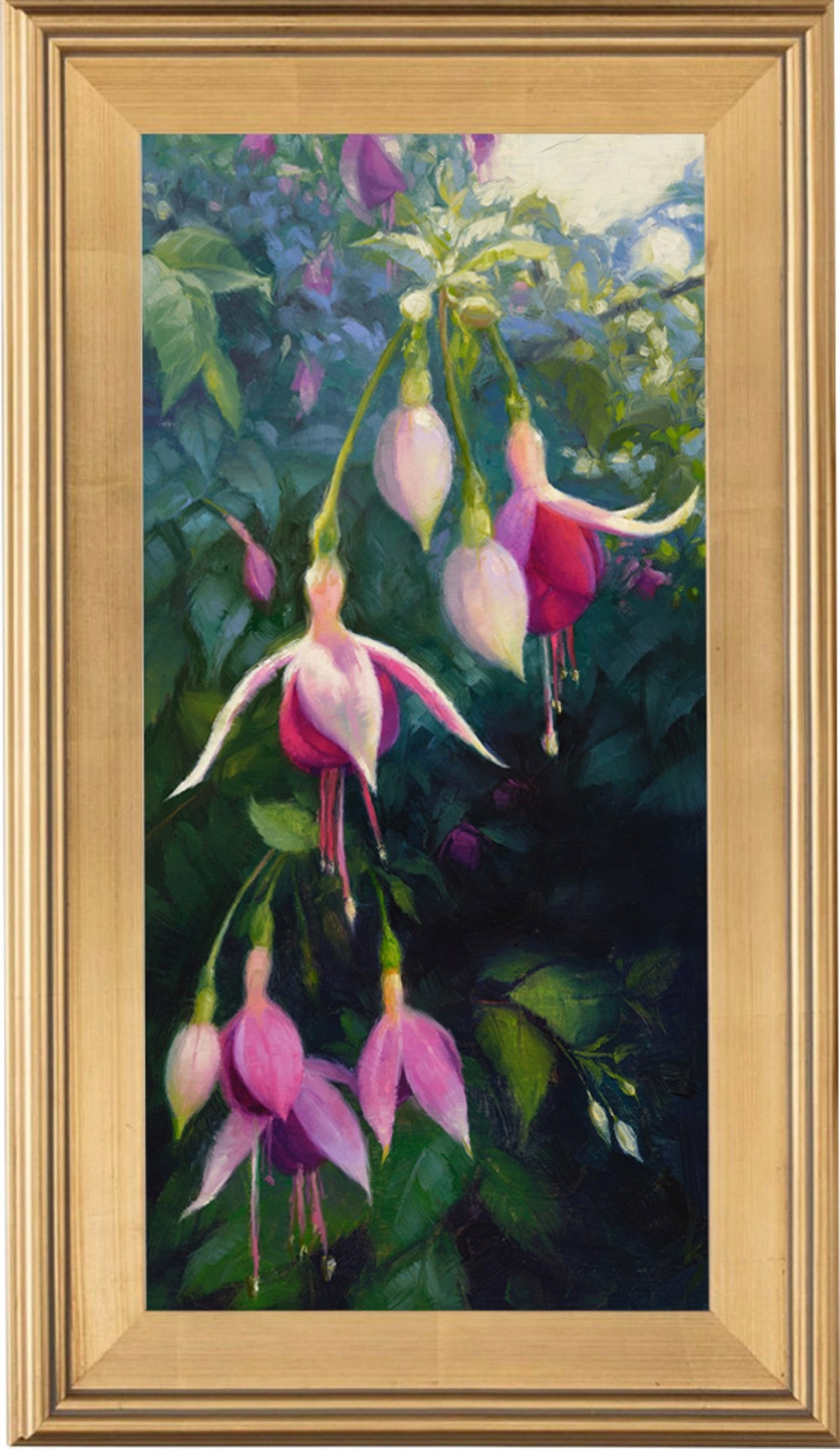 Fields of Fuschia by Kirsten Savage - Abend Gallery - Kirsten Savage