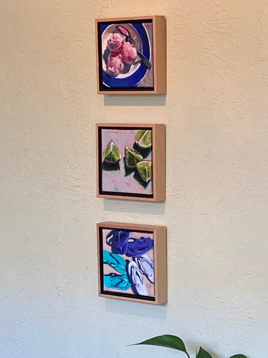 Flip Flop Trio by Tracy Wall - Abend Gallery - Tracy Wall