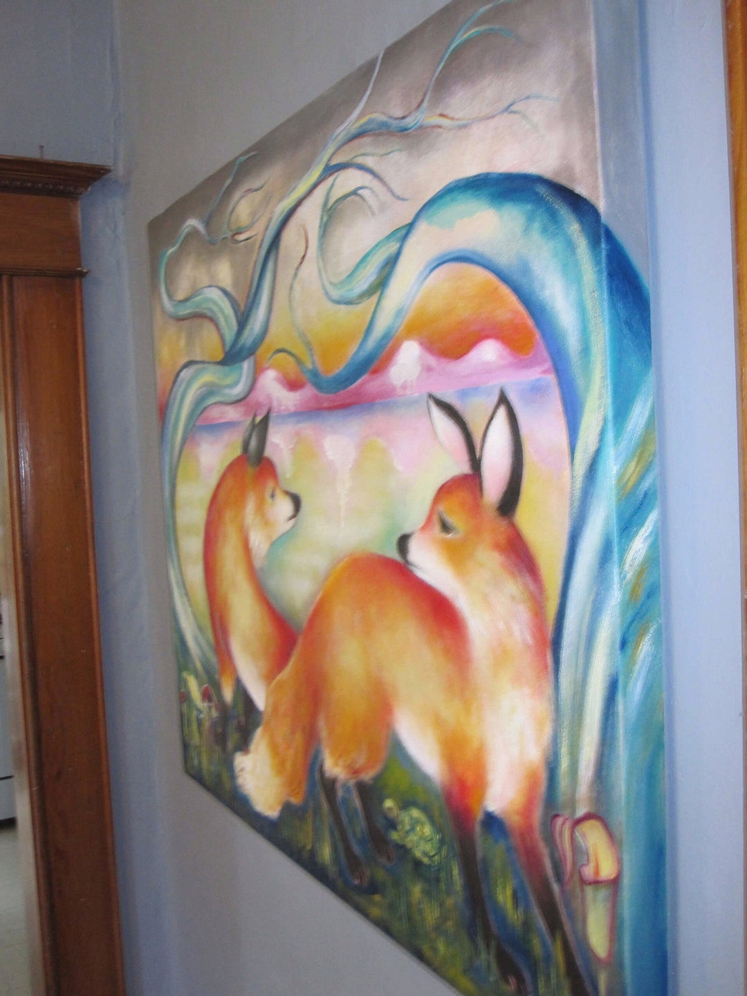 Fox Lake by Zoa Ace - Abend Gallery - Zoa Ace