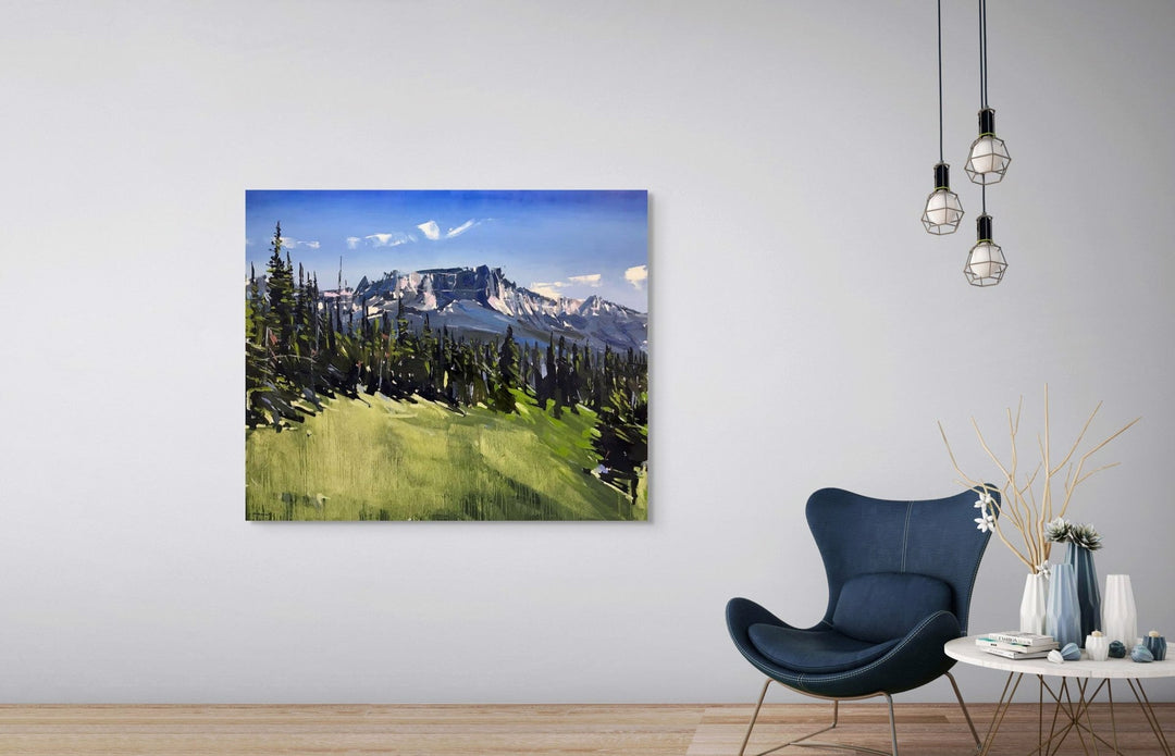 Grand Tetons National Park, WY by David Shingler - Abend Gallery - David Shingler
